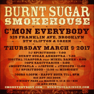 Burnt Sugar Smokehouse March 9